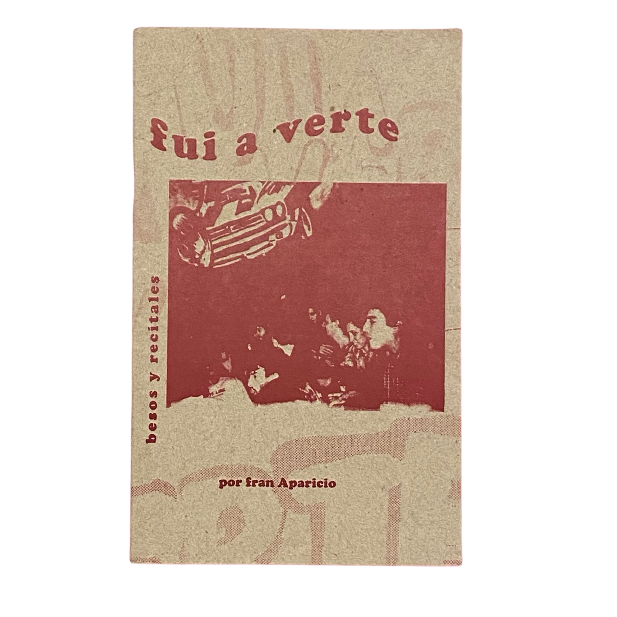Portada de Fui a verte. Besos y recitales