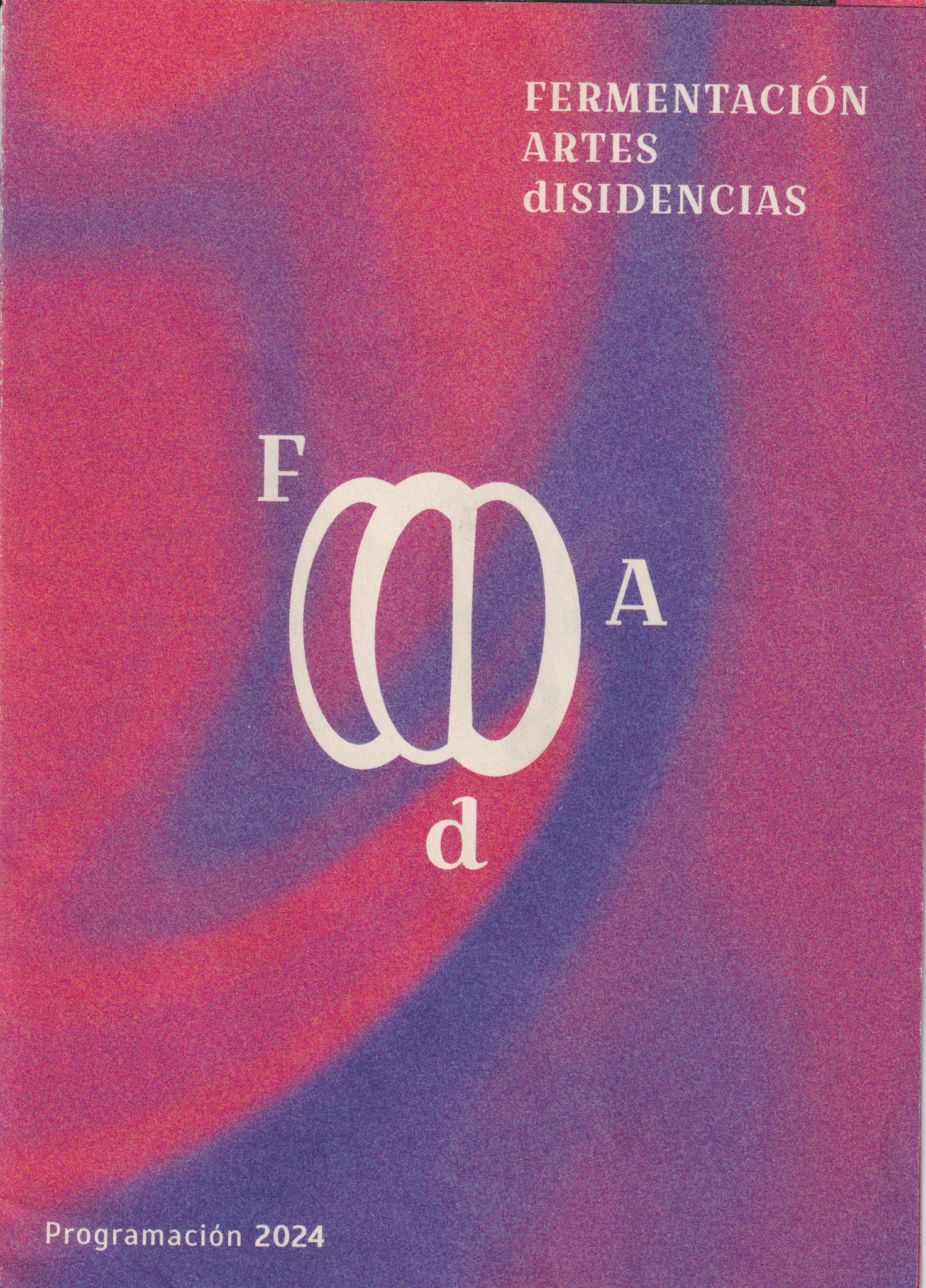 Portada de FAd. FERMENTACIÓN ARTES dISIDENCIAS
