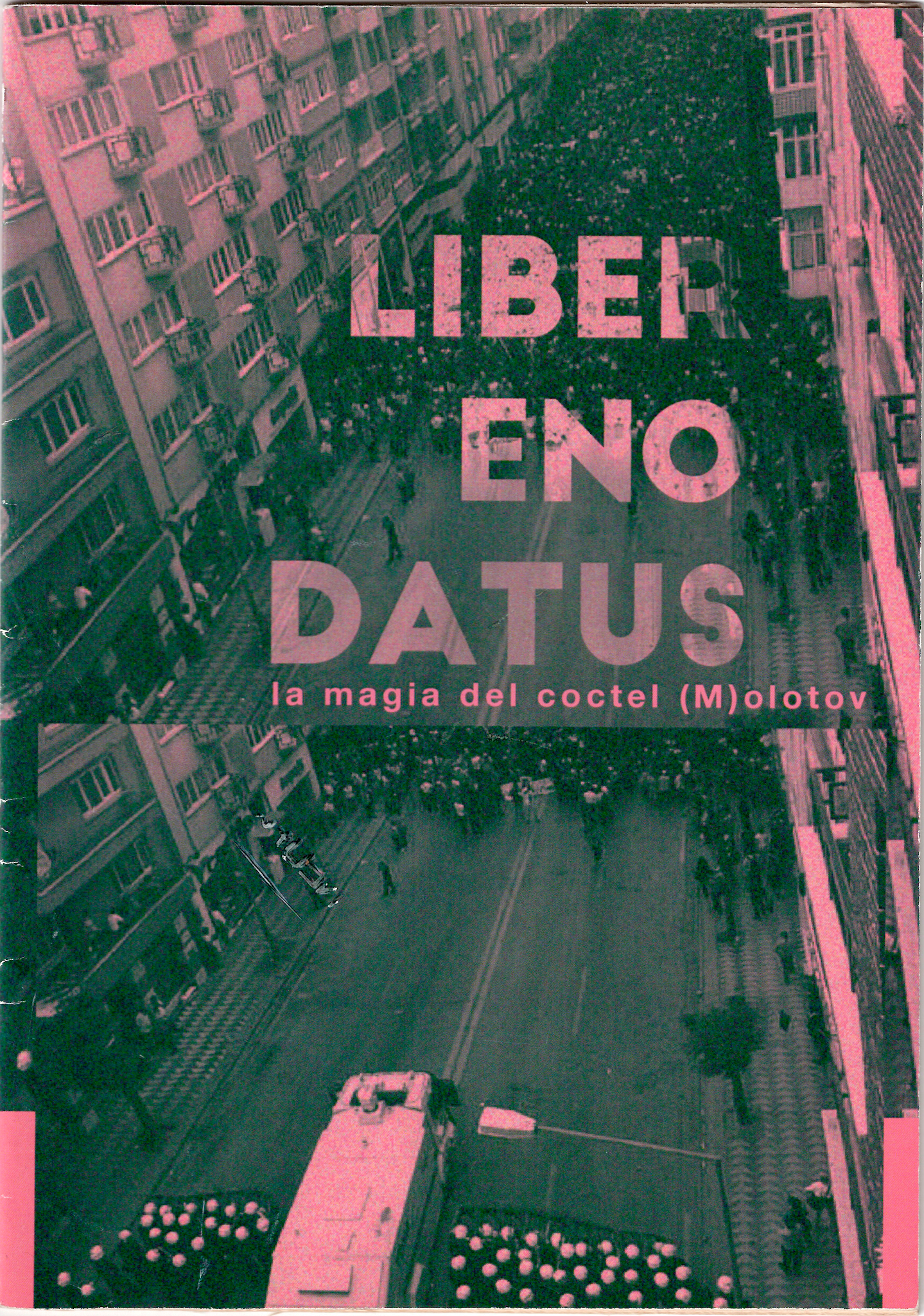 Portada de Liber Enodatus I . La magia del coctel (M)olotov