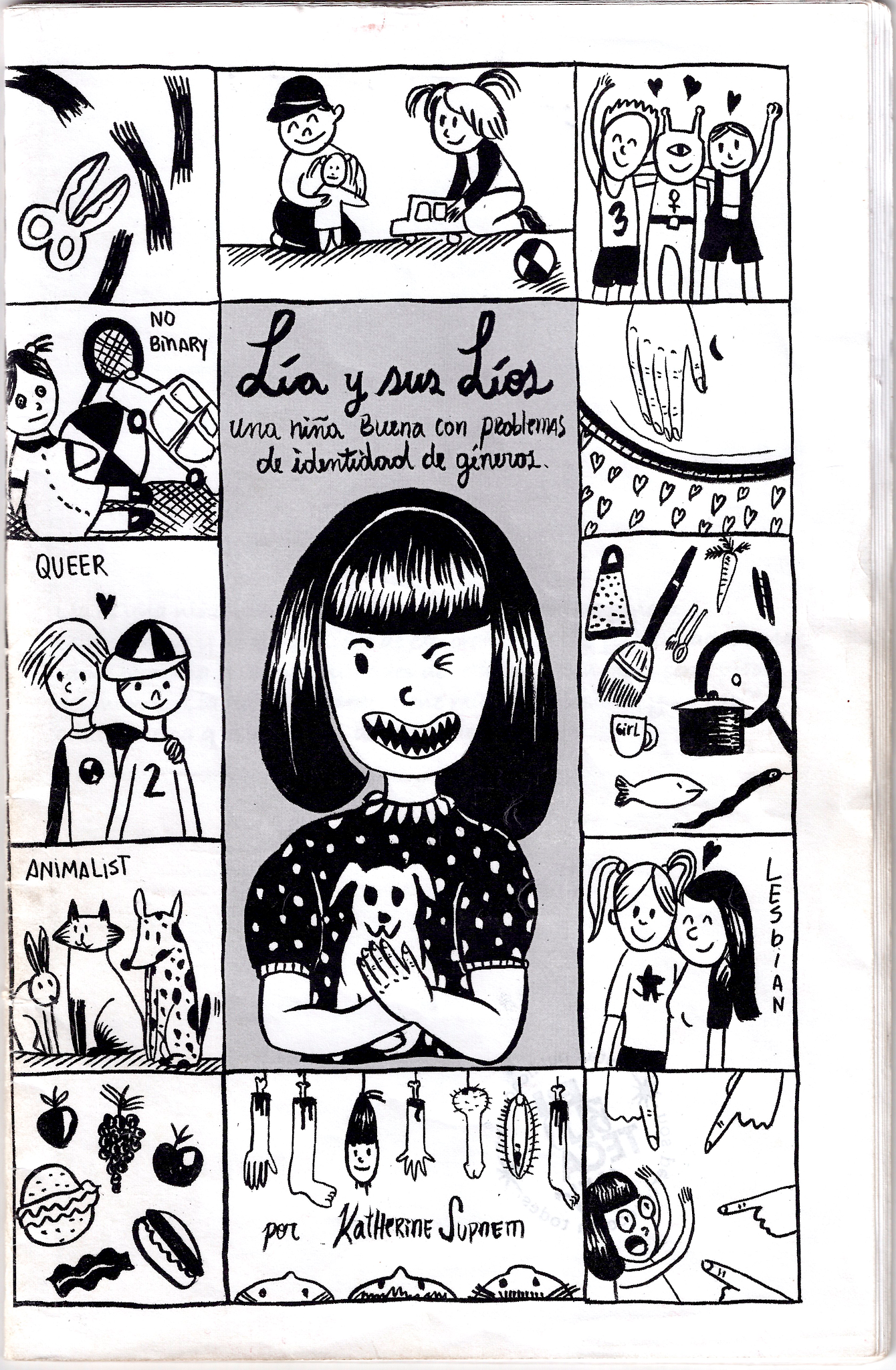 Portada de Lía y sus líos, una niña buena con problemas de identidad de géneros