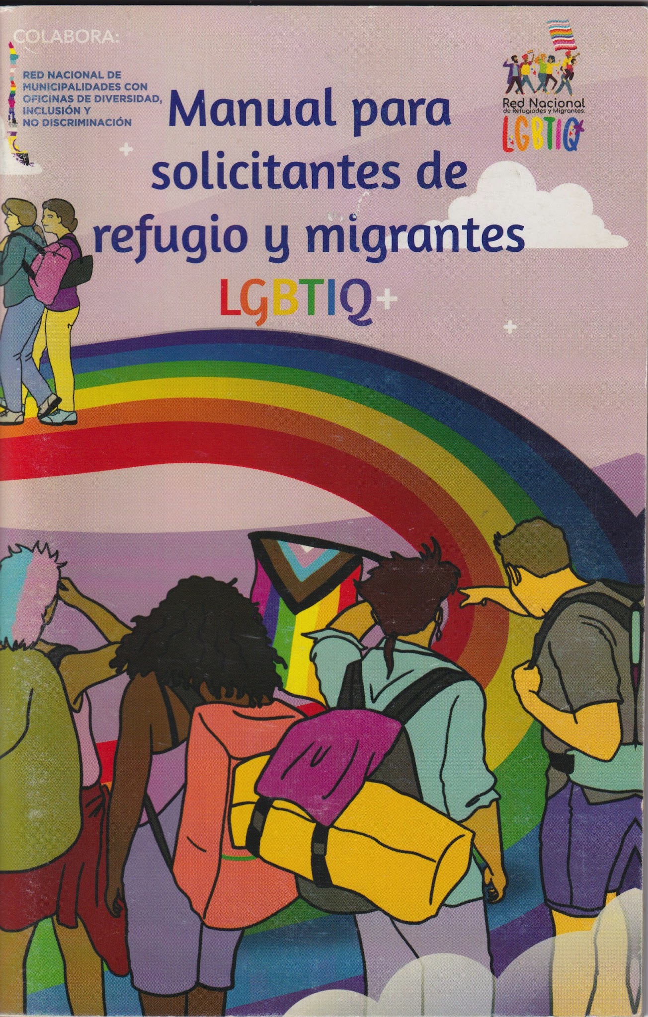 Portada de Manual para solicitantes de refugio y migrantes LGBTIQ+