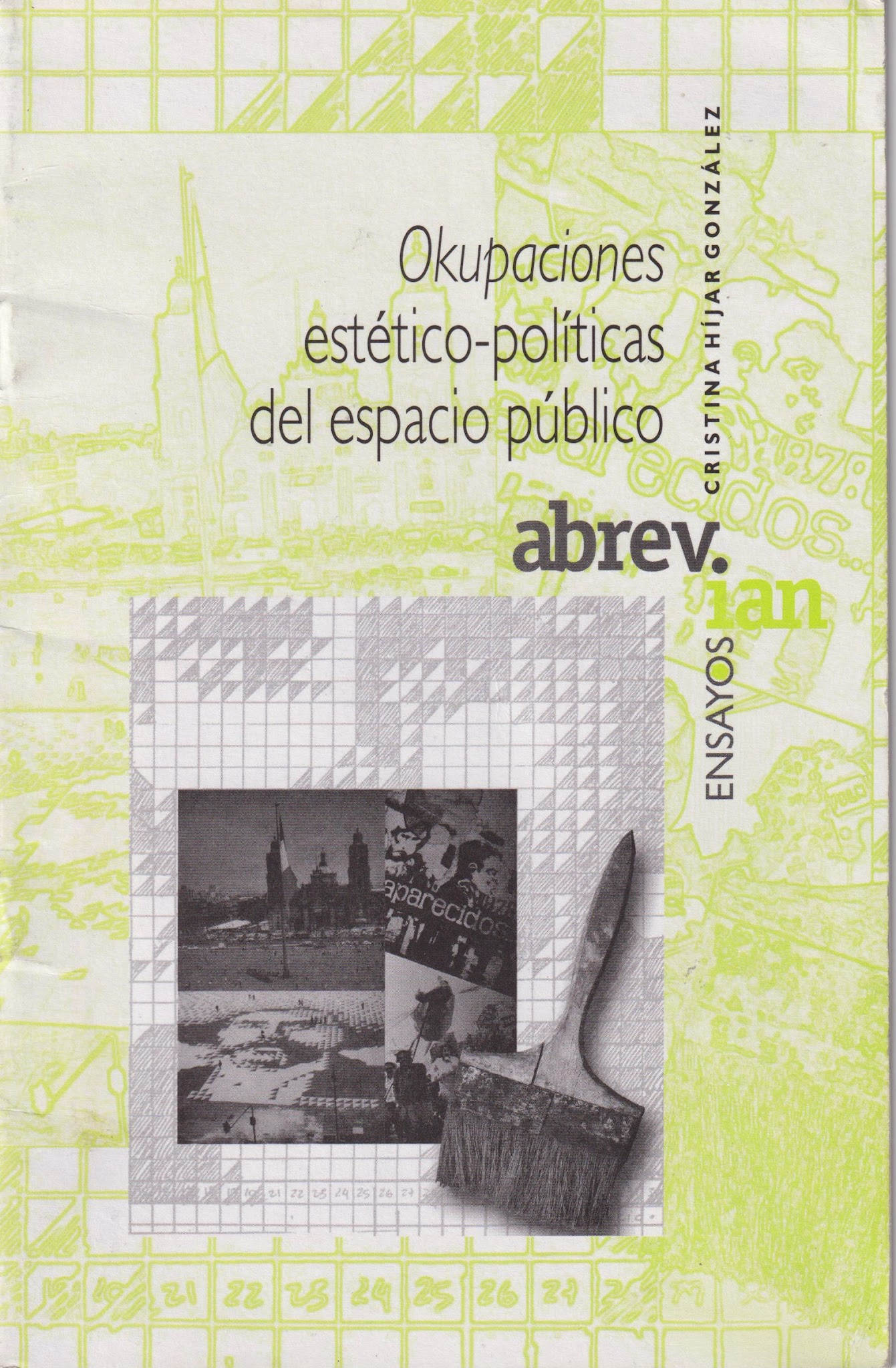 Portada de Okupaciones estético-políticas del espacio público