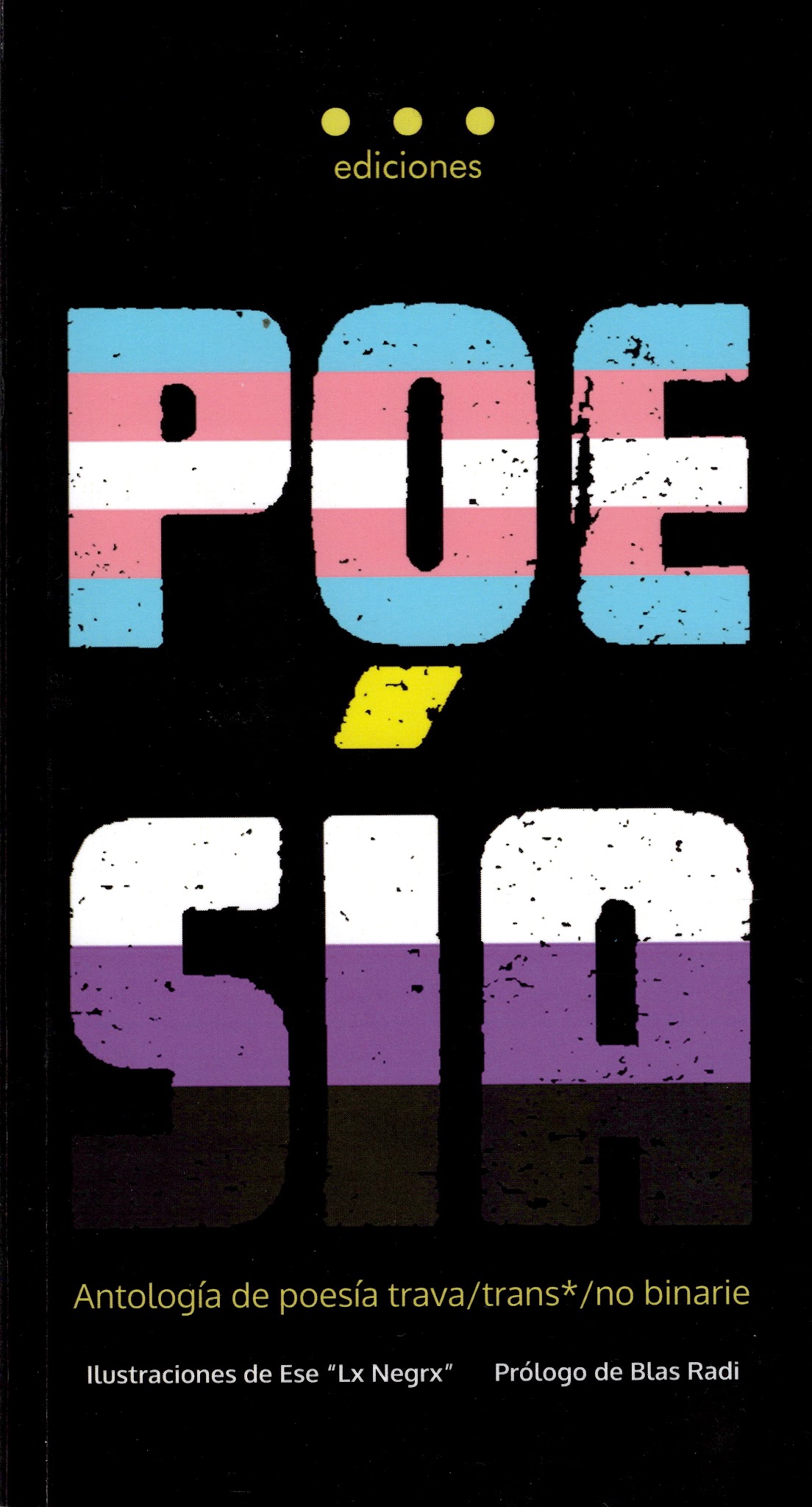 Portada de Poesía: Antología Poesía Trans