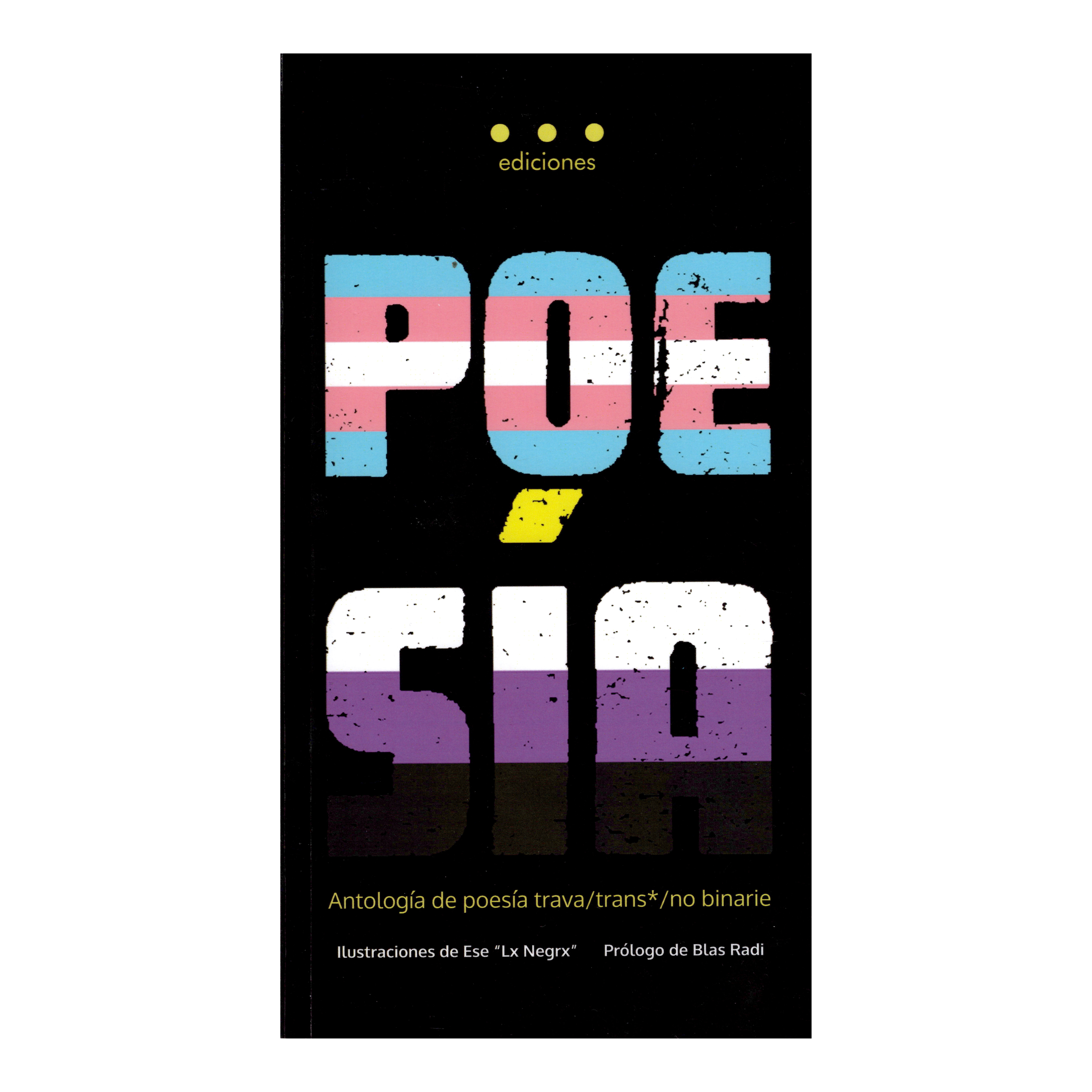 Portada de Poesía: Antología Poesía Trans