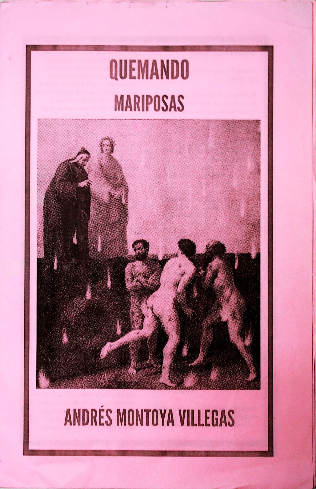 Portada de Quemando mariposas