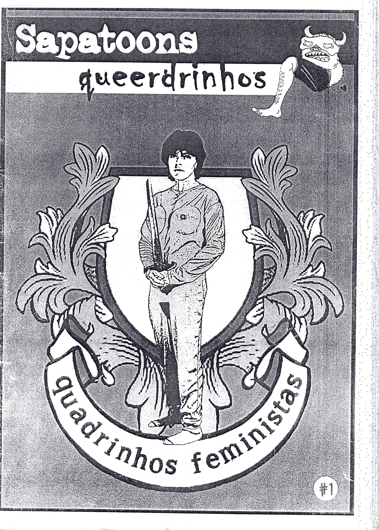 Portada de Queerdrinhos. Quadrinhos feministas