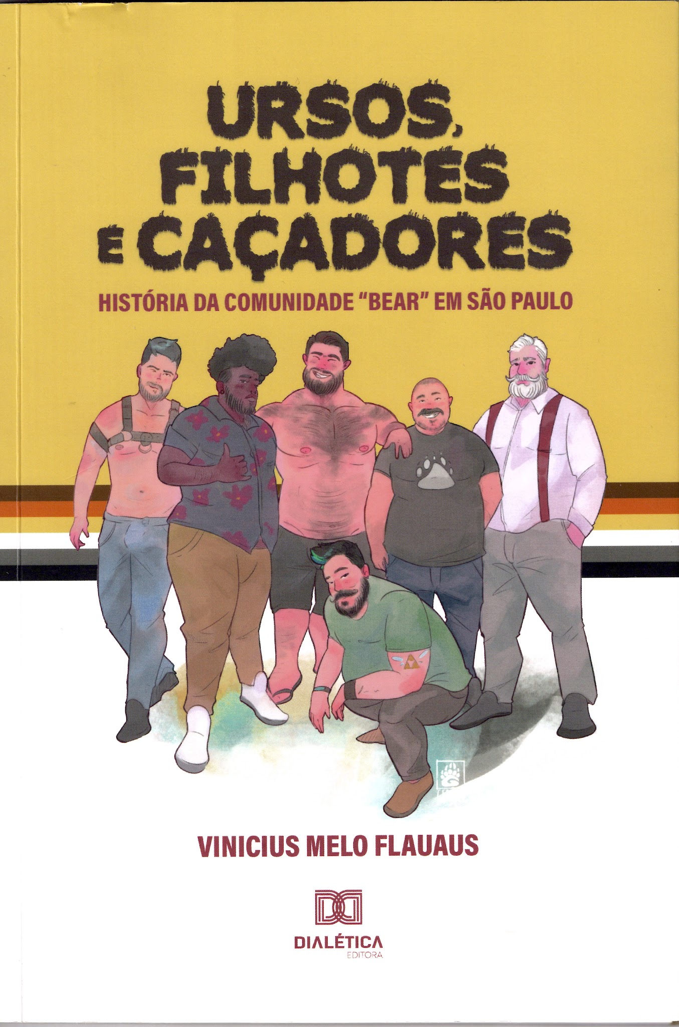 Portada de Ursos Filhotes e Cacadores. História da comunidade "Bear" em Sao Paulo