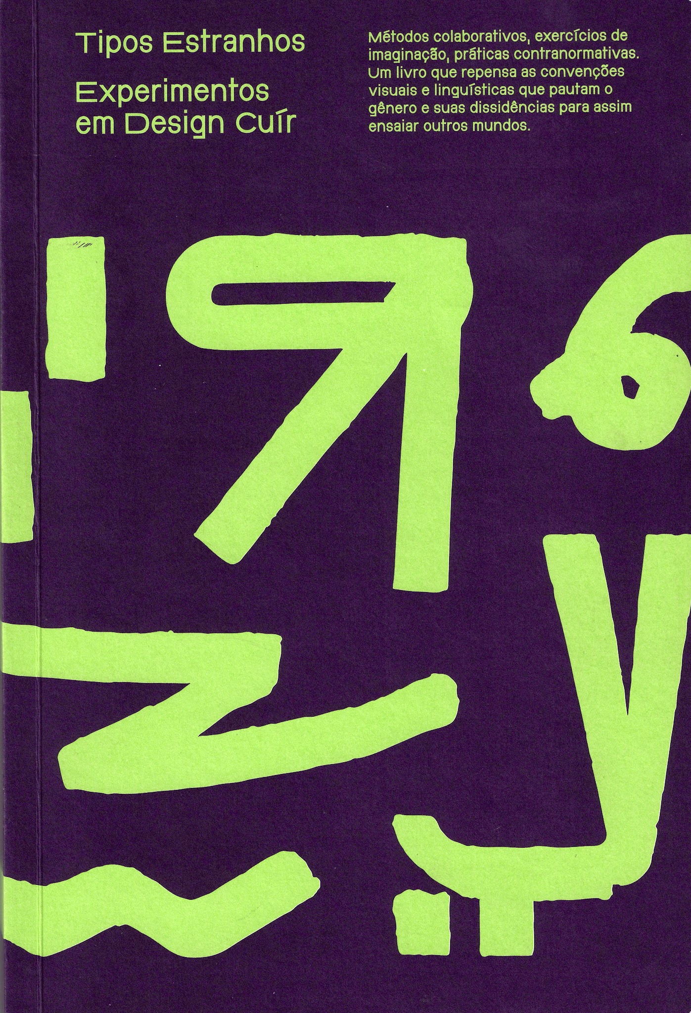 Portada de Tipos Estranhos. Experimentos em Desing Cuir