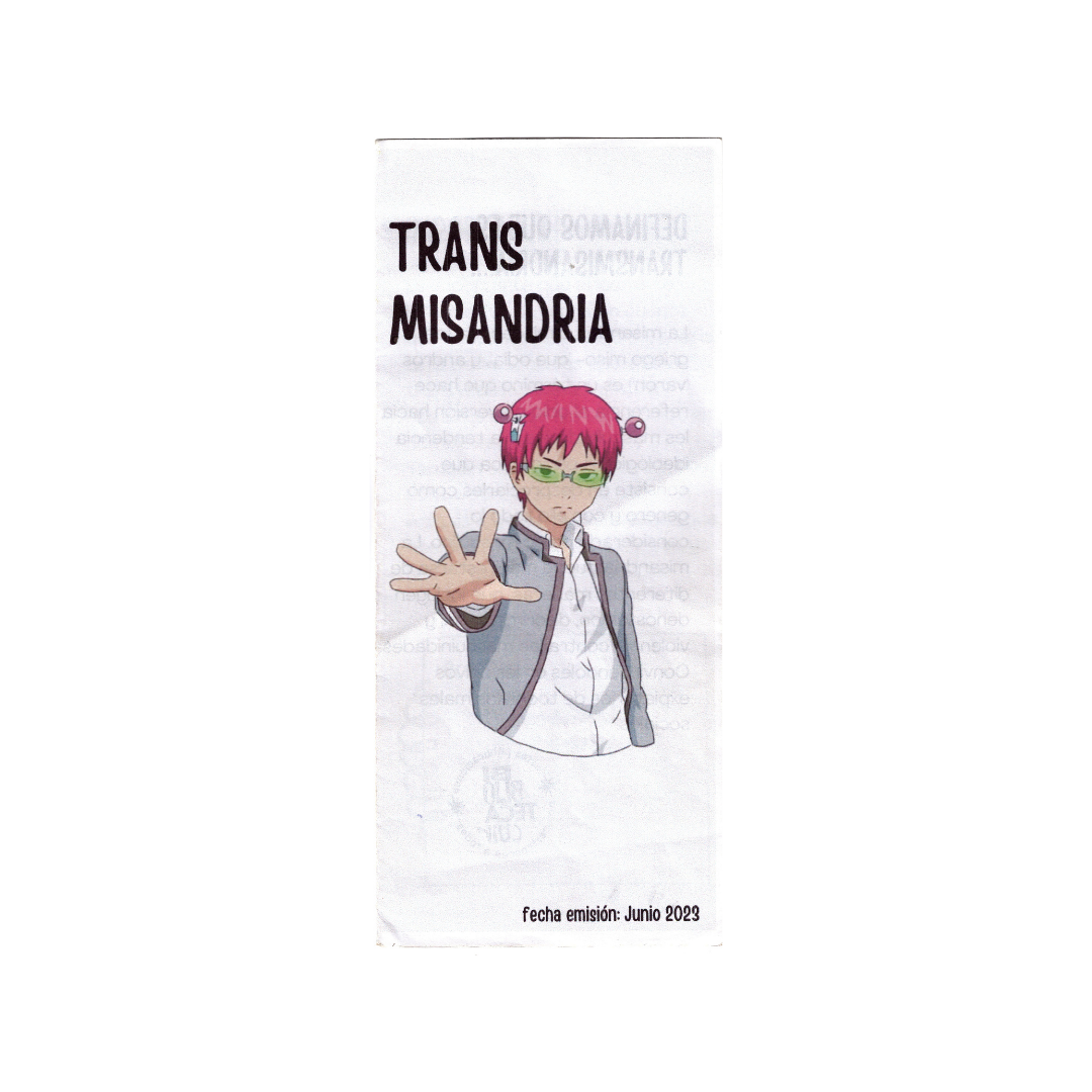 Portada de Trans Misandria
