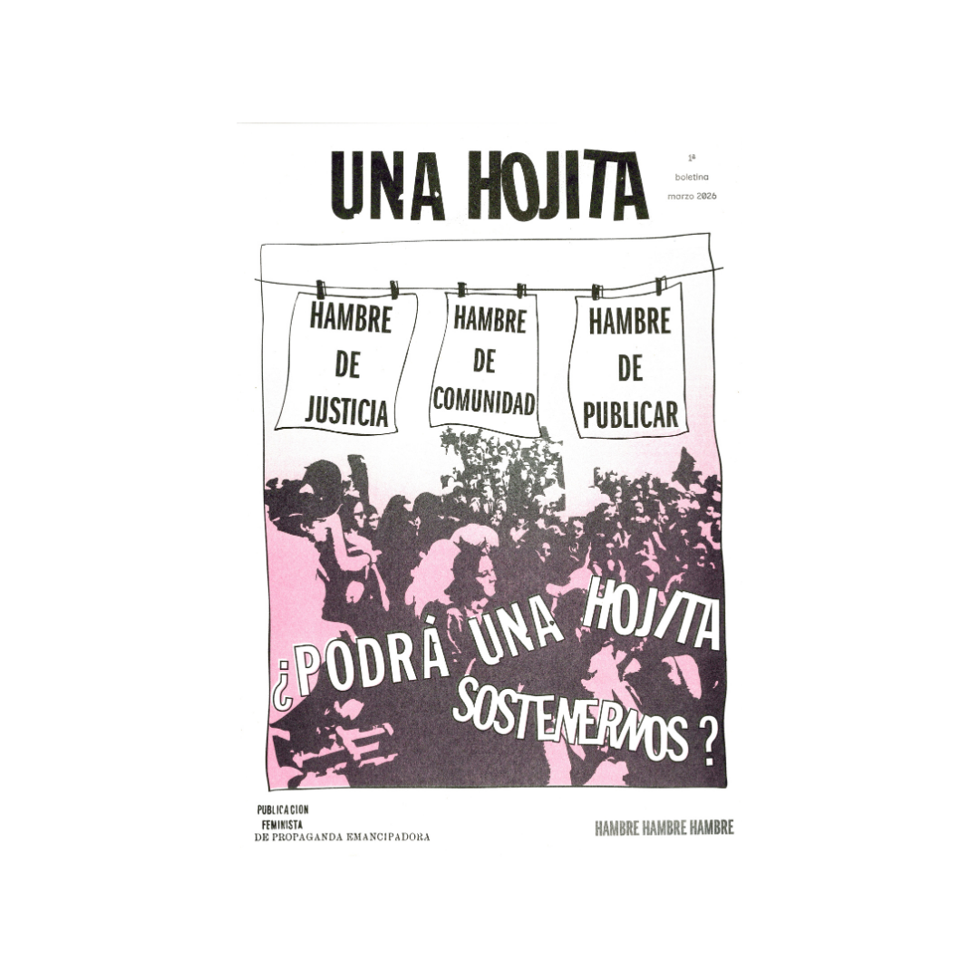 Portada de UNA HOJITA