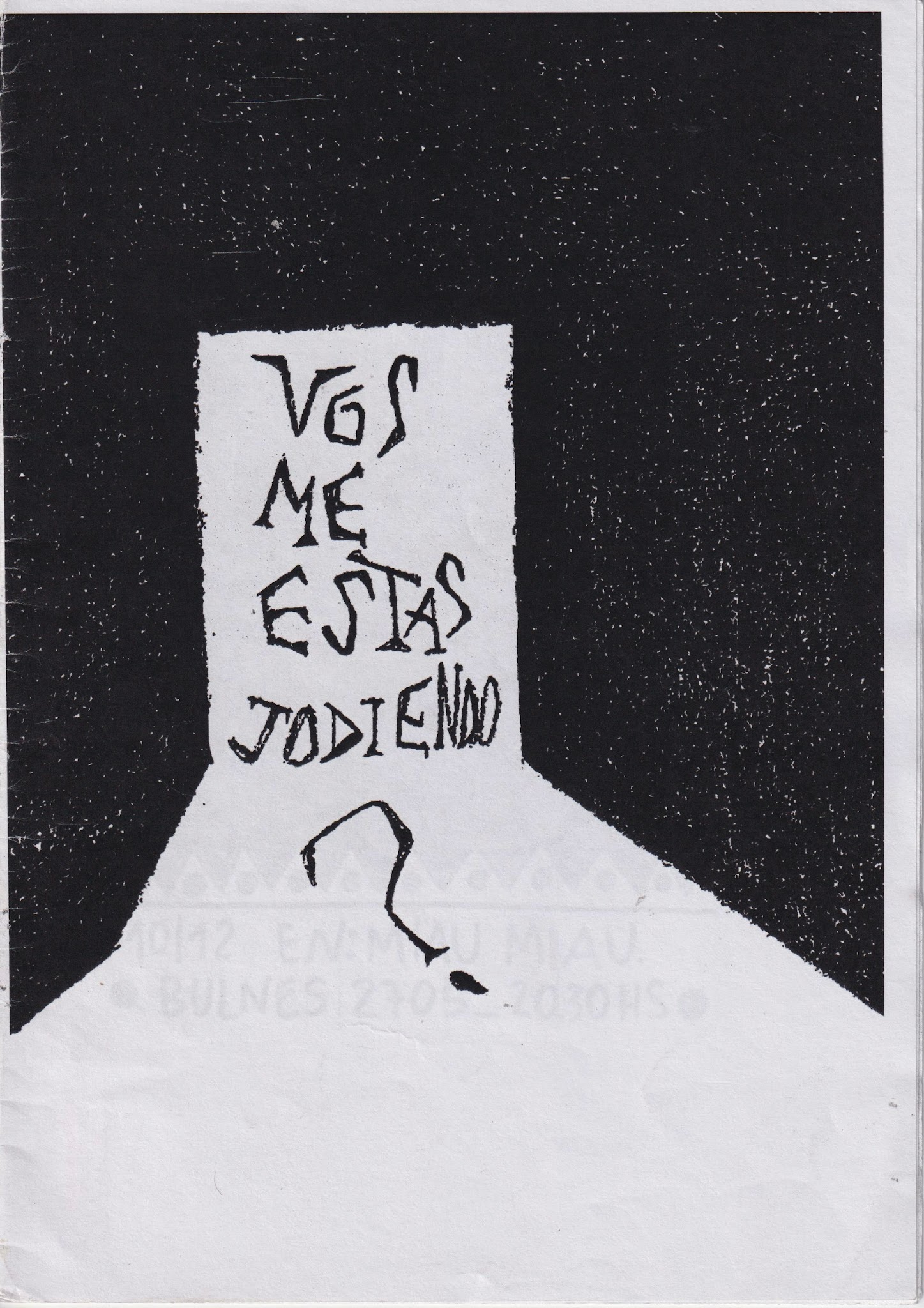 Portada de Vos me estas jodiendo?