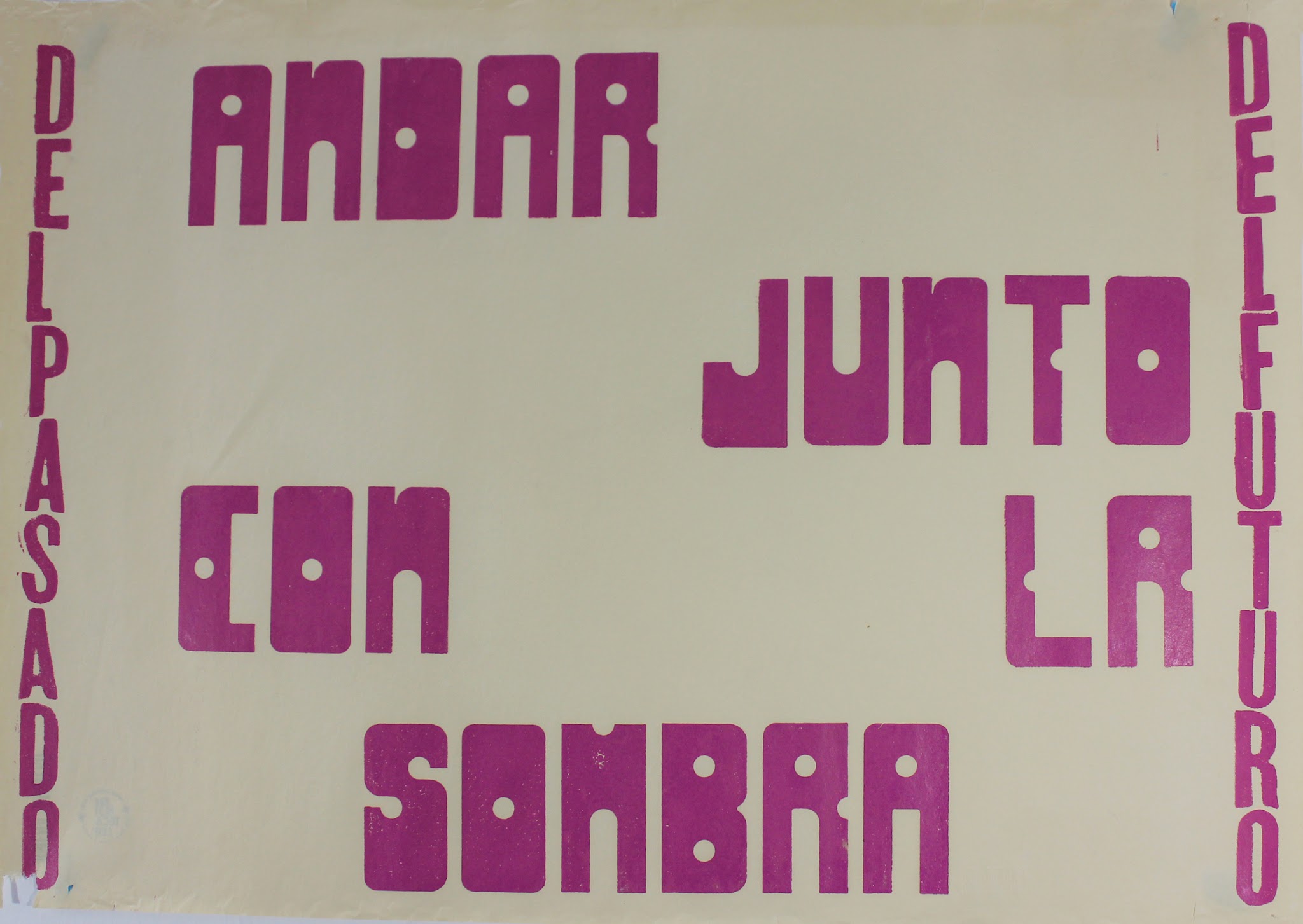 Portada de Andar junto con la sombra