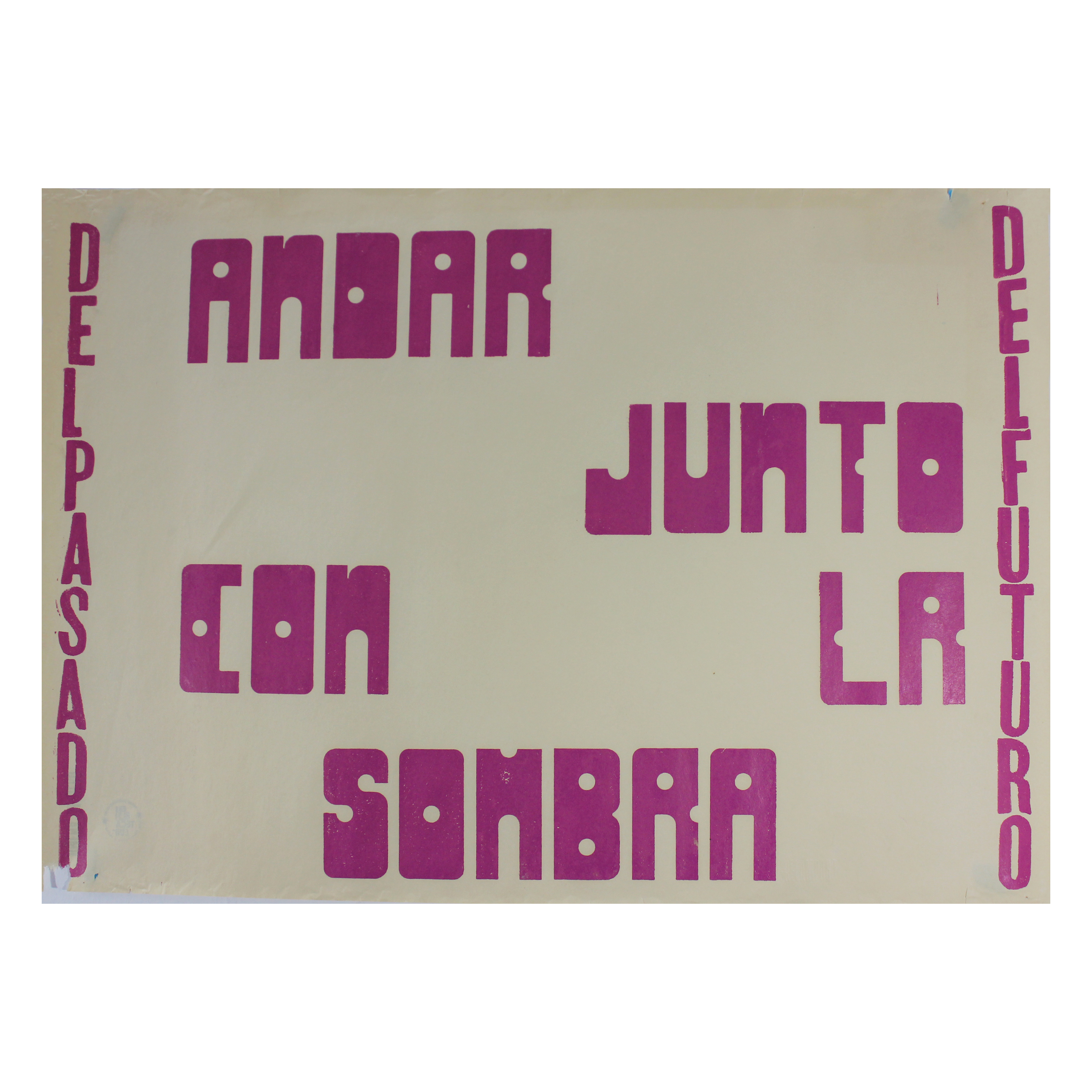Portada de Andar junto con la sombra