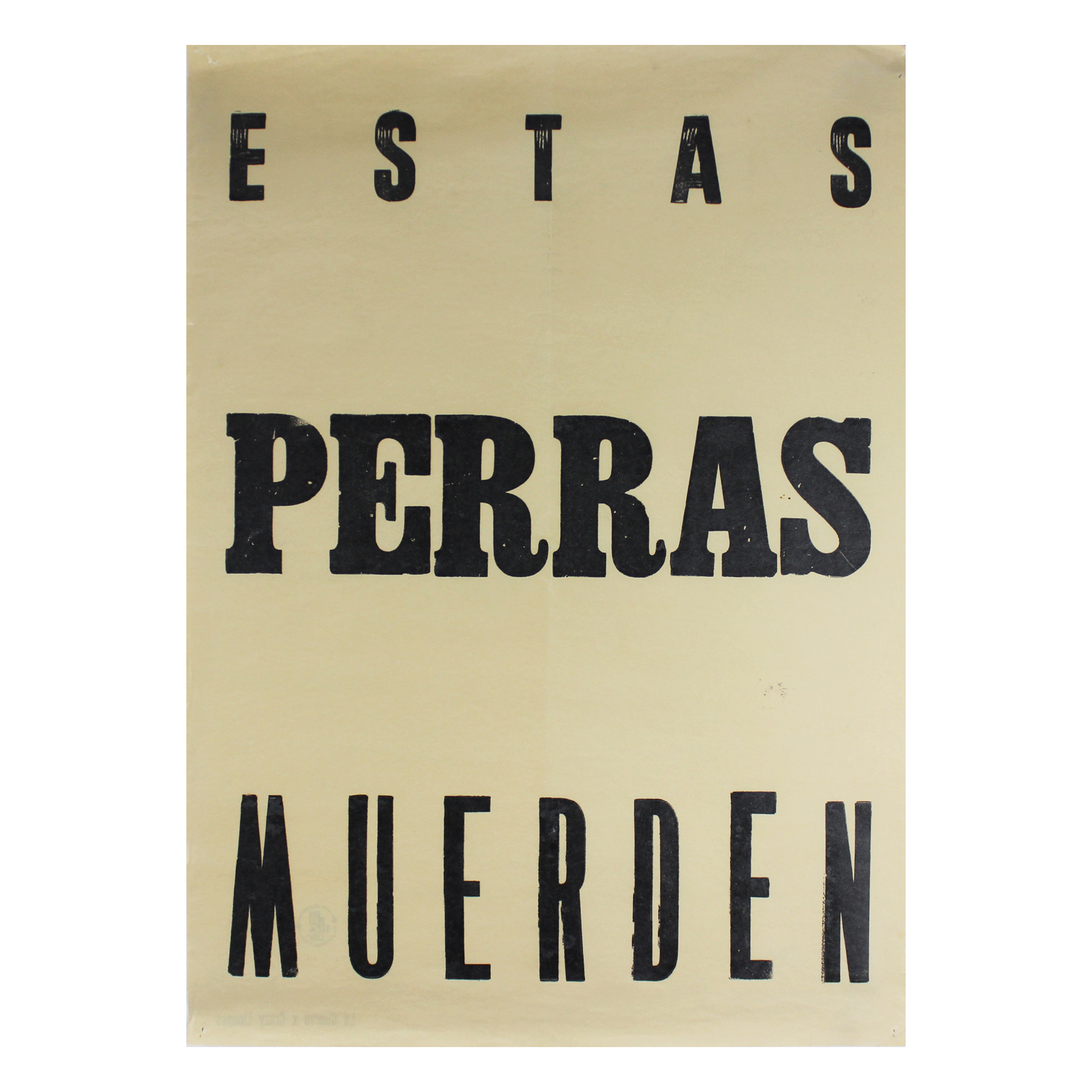 Portada de ESTAS PERRAS MUERDEN