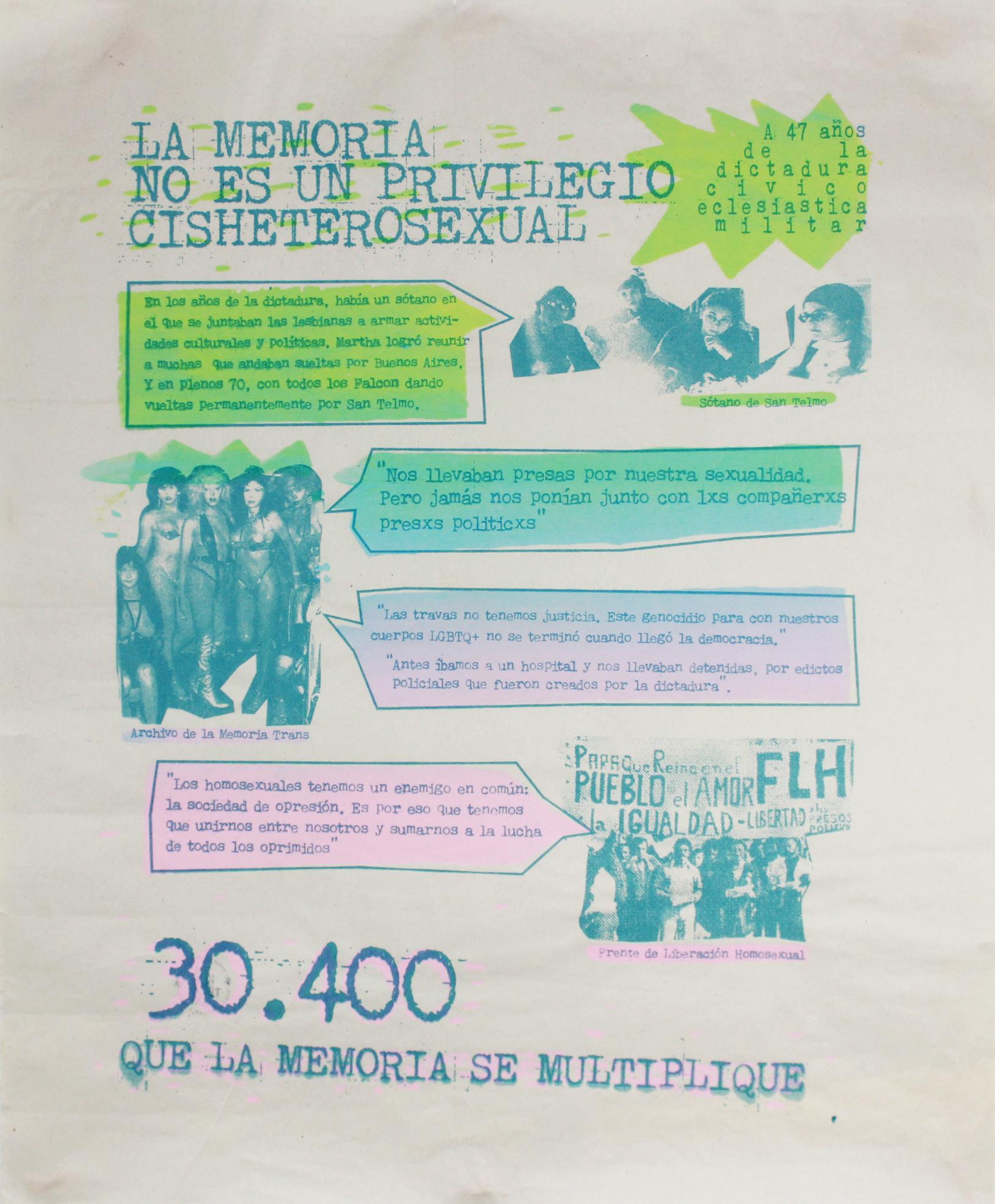 Portada de La memoria no es un privilegio cis-heterosexual