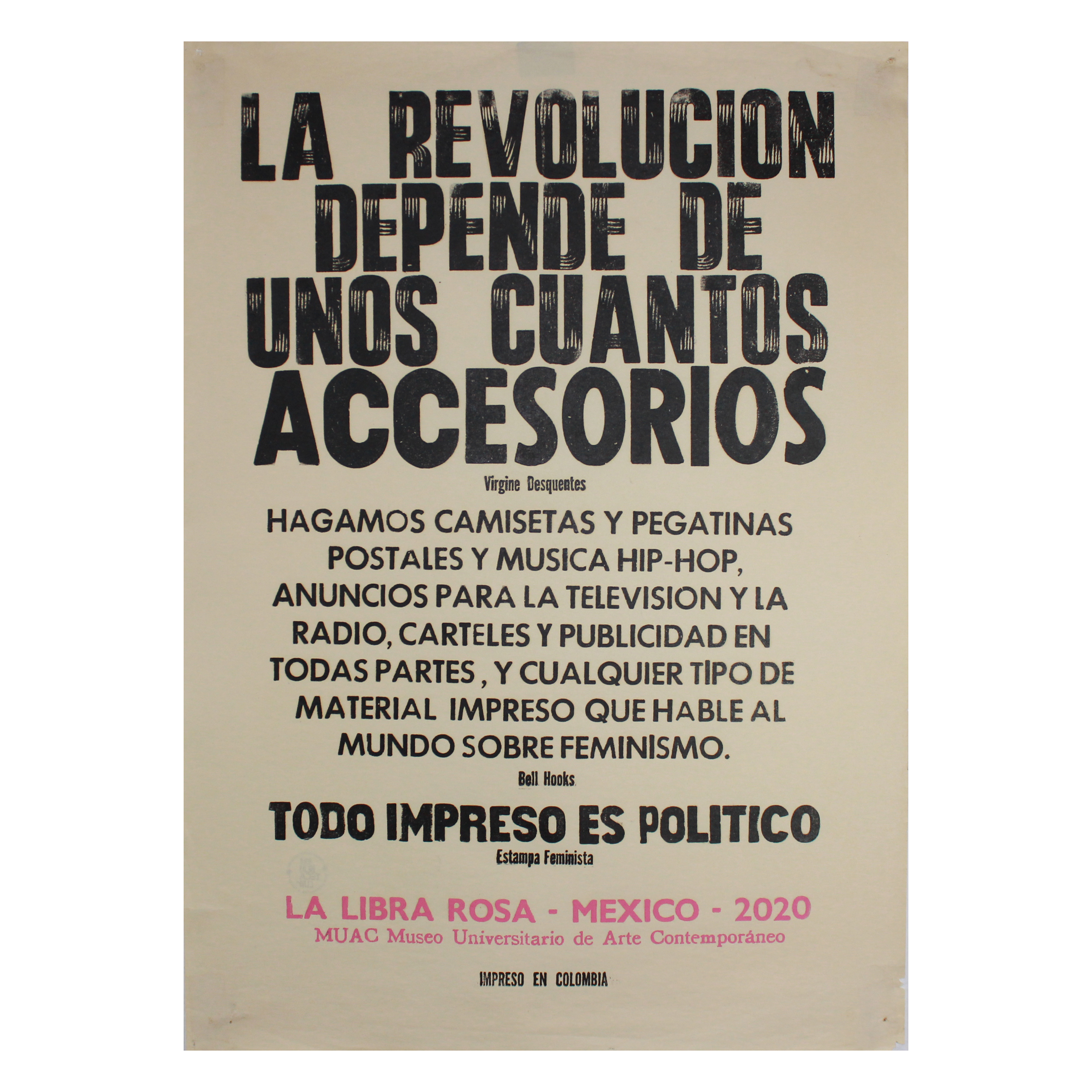Portada de La revolución depende de unos cuantos accesorios