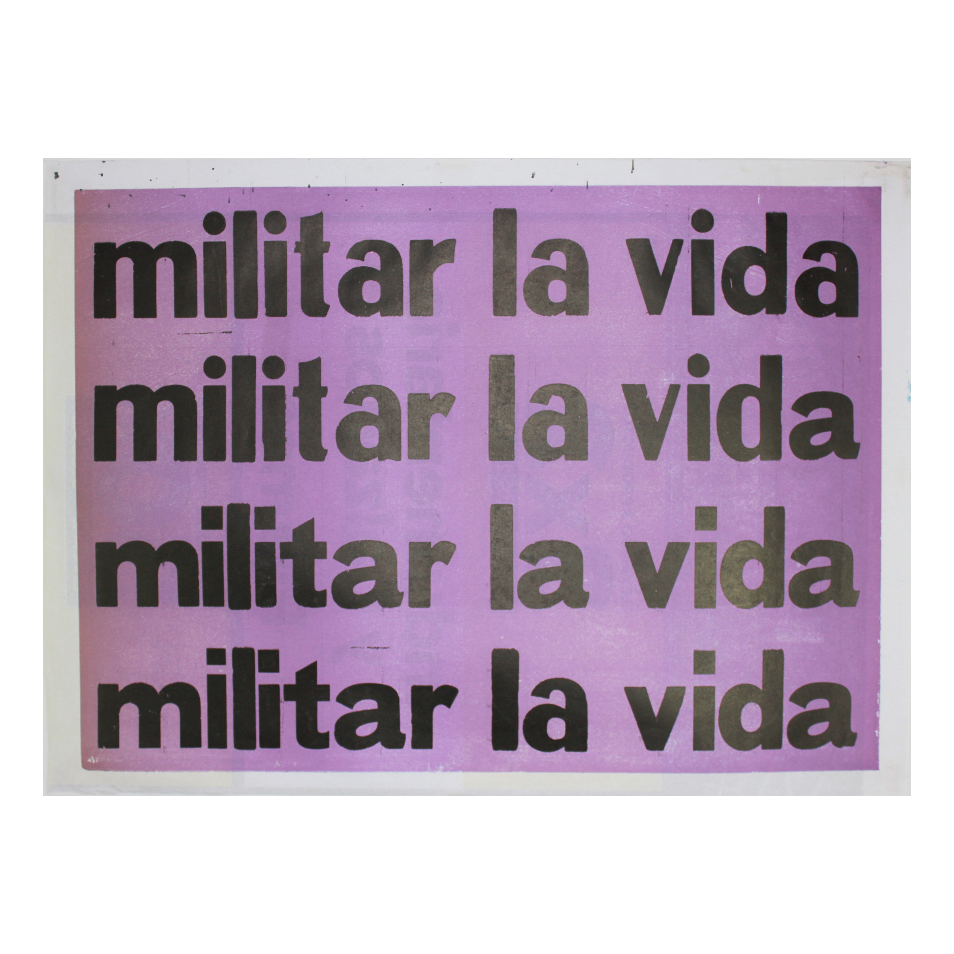 Portada de Militar la vida