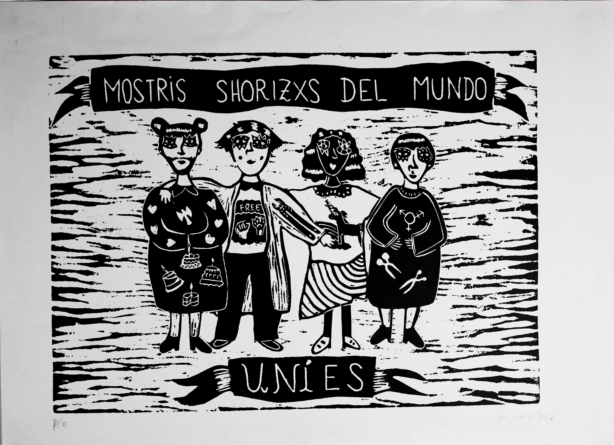 Portada de Mostris shorizxs del mundo uníes