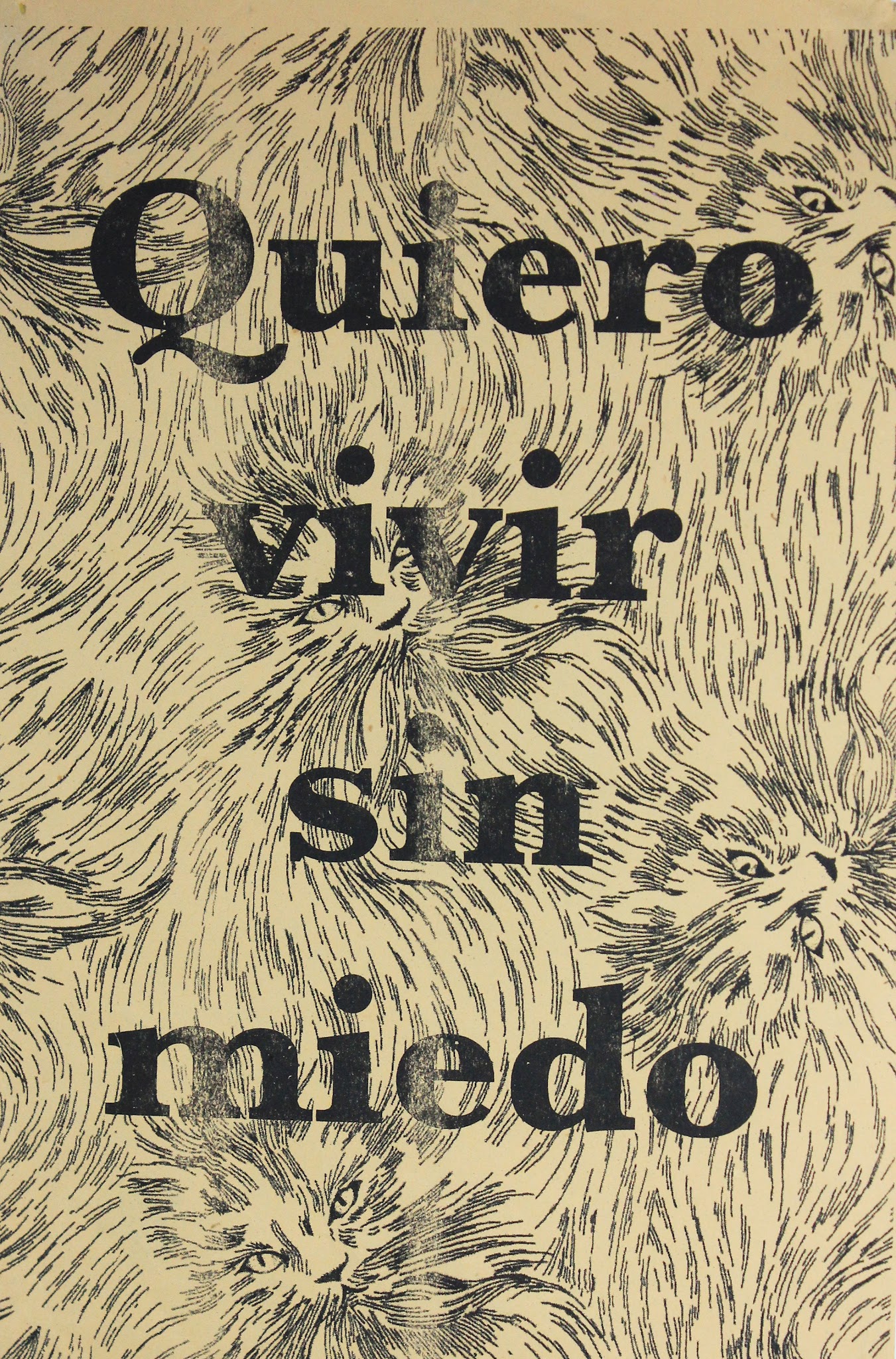 Portada de Quiero vivir sin miedo
