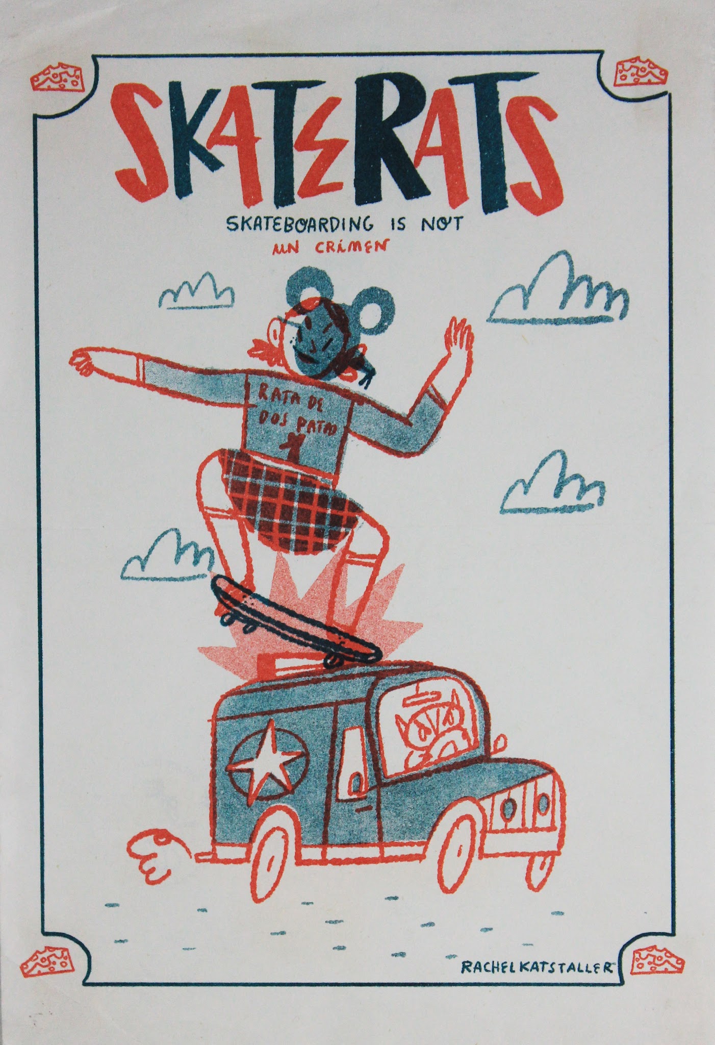 Portada de SKATERATS Skateboarding is not un crimen