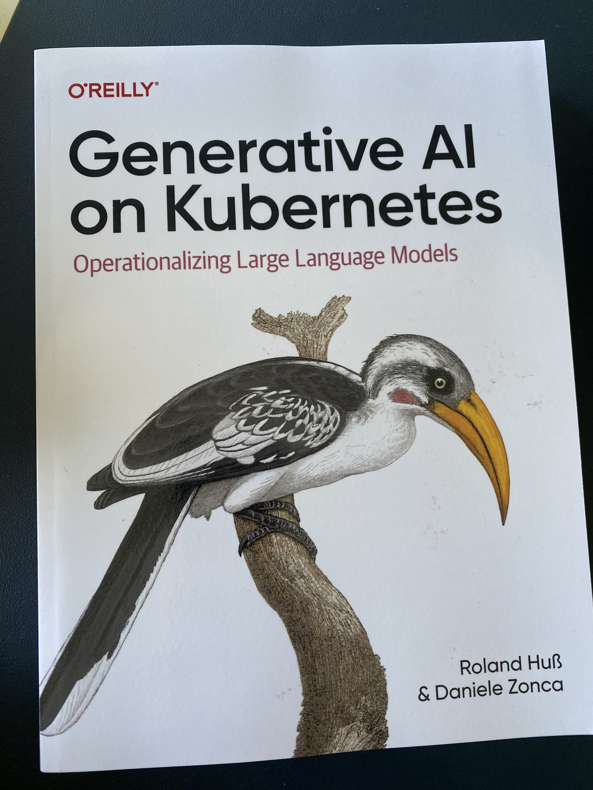 Generative AI on Kubernetes book cover