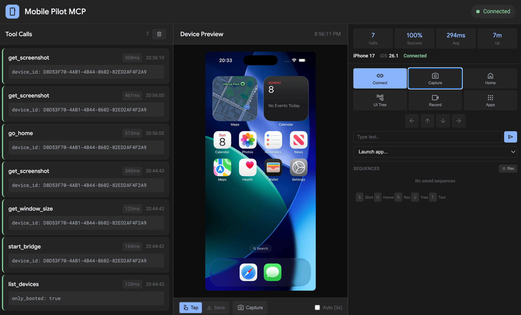 Dashboard Screenshot