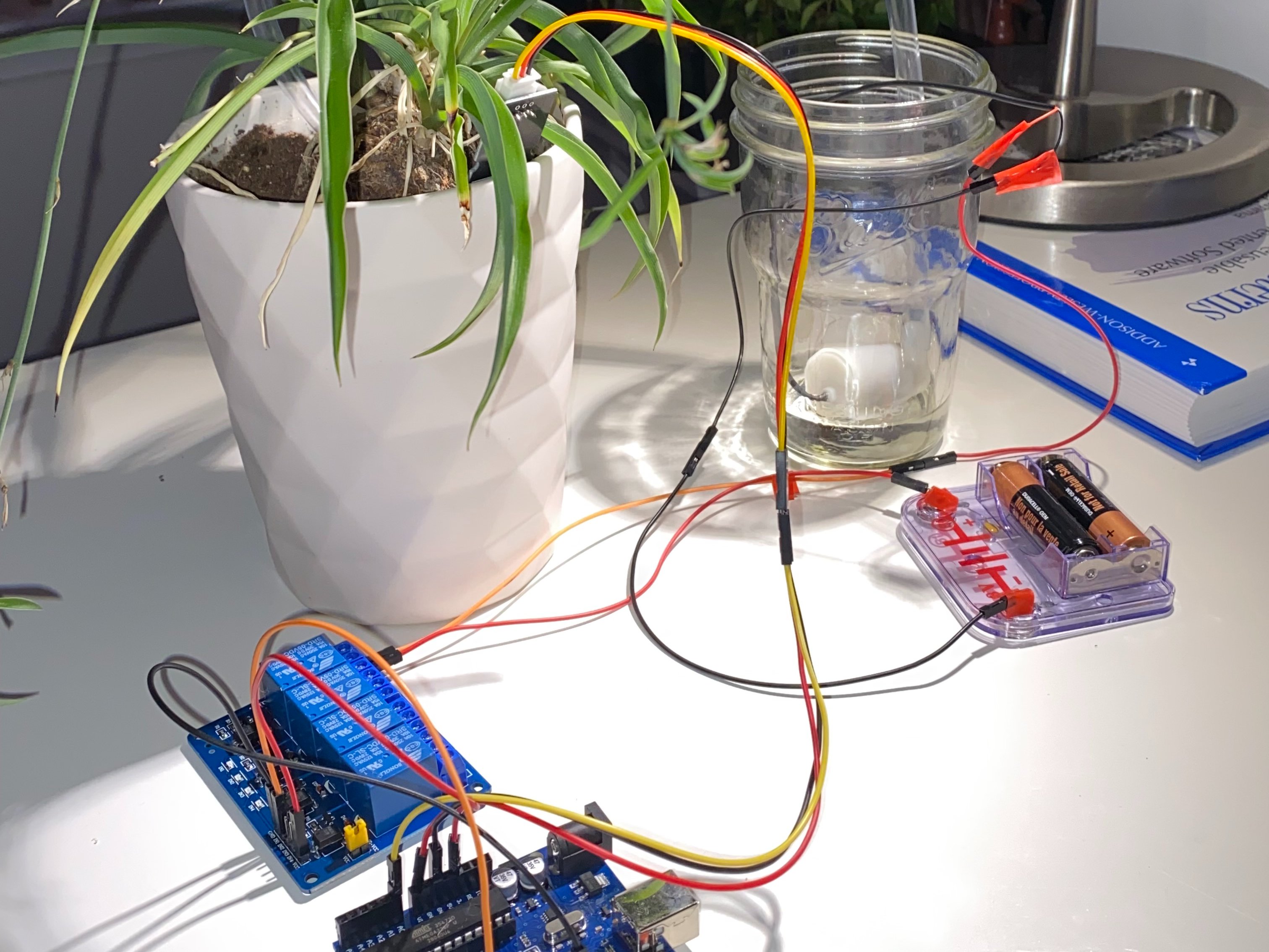 โปรเจกต์ ระบบ Automatic Plant Watering System