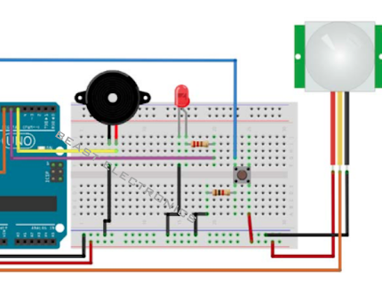 โปรเจกต์ DIY HOMEMADE PIR ALARM SYSTEM ด้วย Arduino