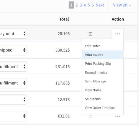 customizing invoices bigcommerce dev center