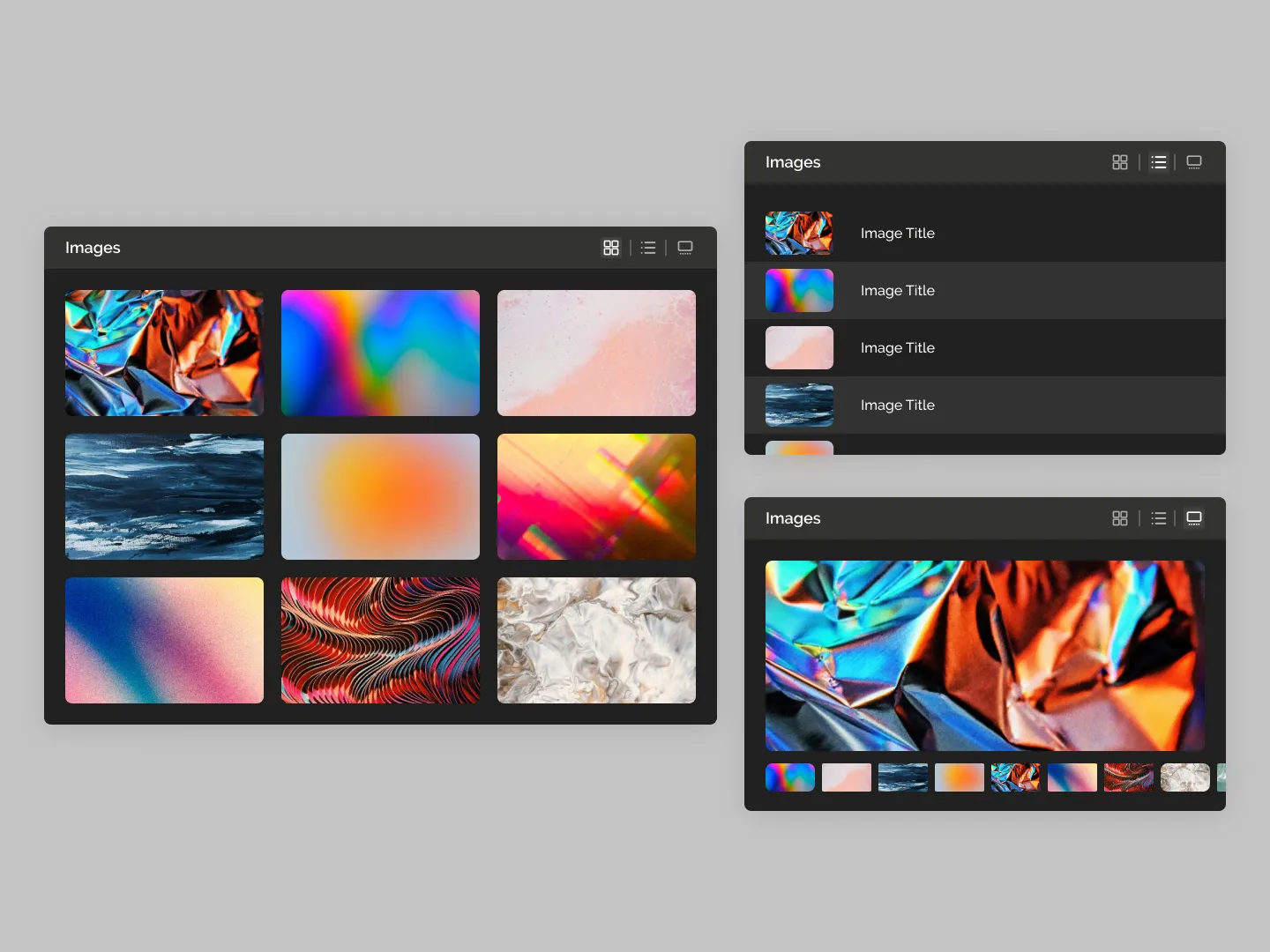 Images Preview Design