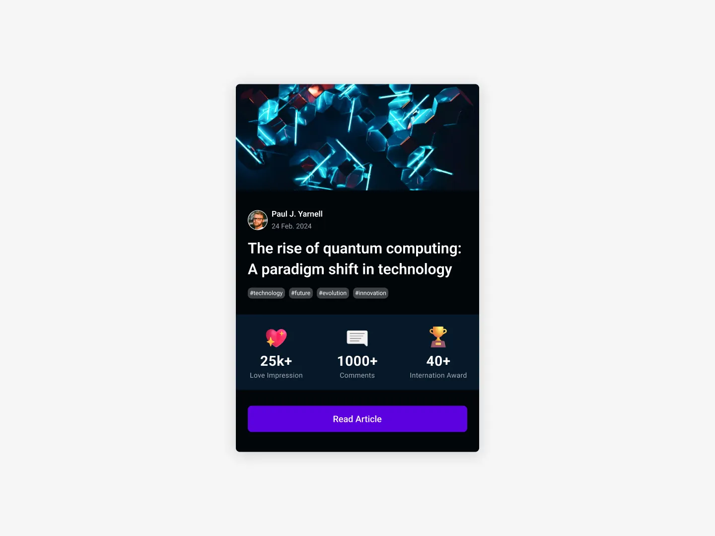 Article Summary Design