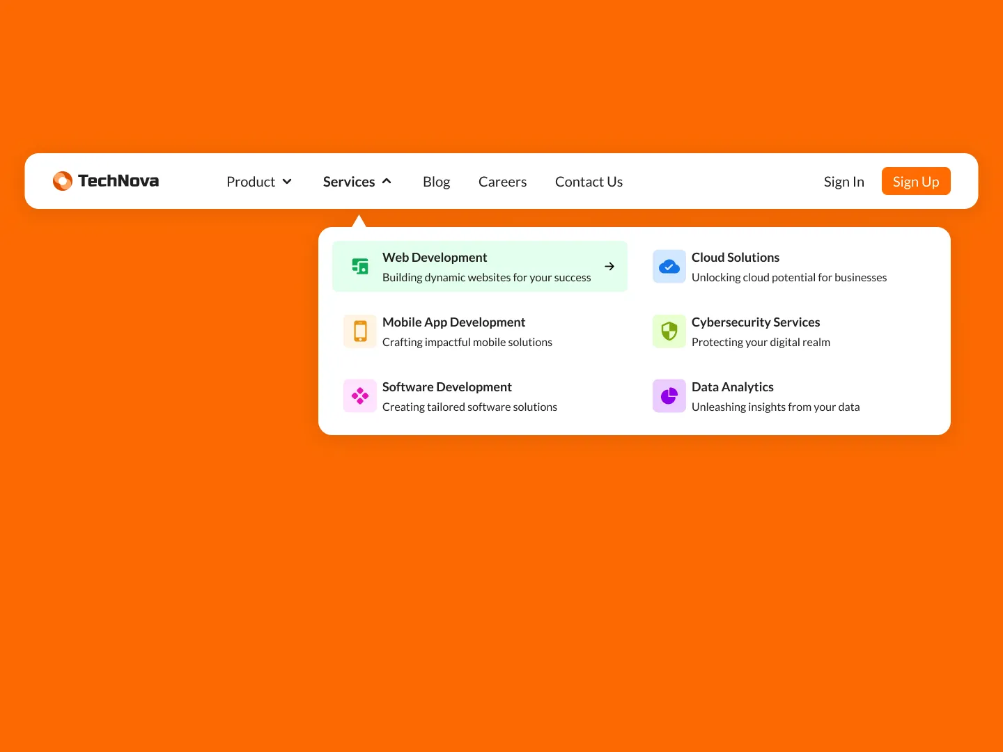 Navigation UI Design