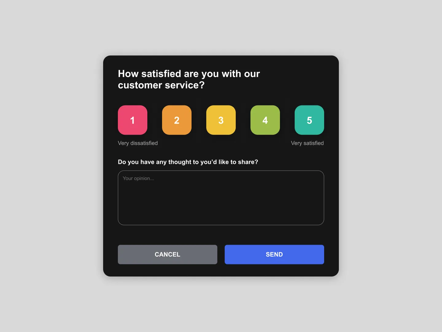 User Satisfaction Design