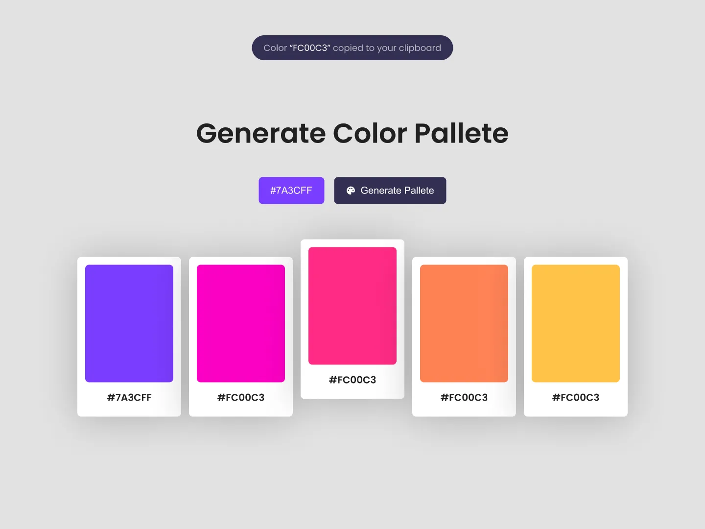 Color Palette Design