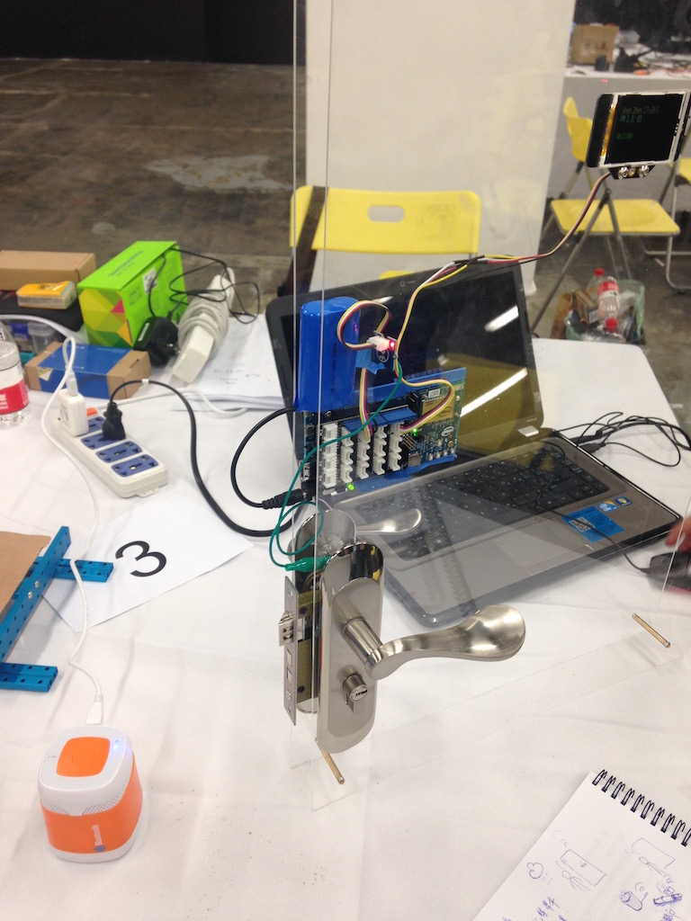 GitHub - bigeyex/before-you-go: a hackathon project in Intel Edison ...