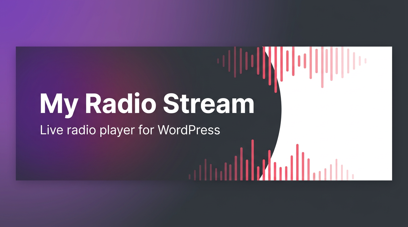 My Radio Stream banner