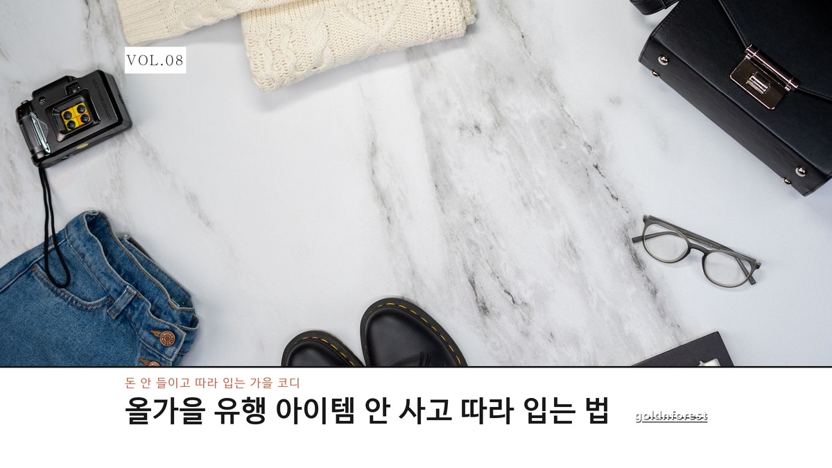 올가을 유행 아이템, 돈 많이 안 들이고 따라 입는 방법