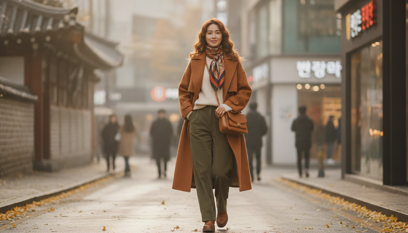 올가을 유행 아이템을 활용한 저비용 가을 코디