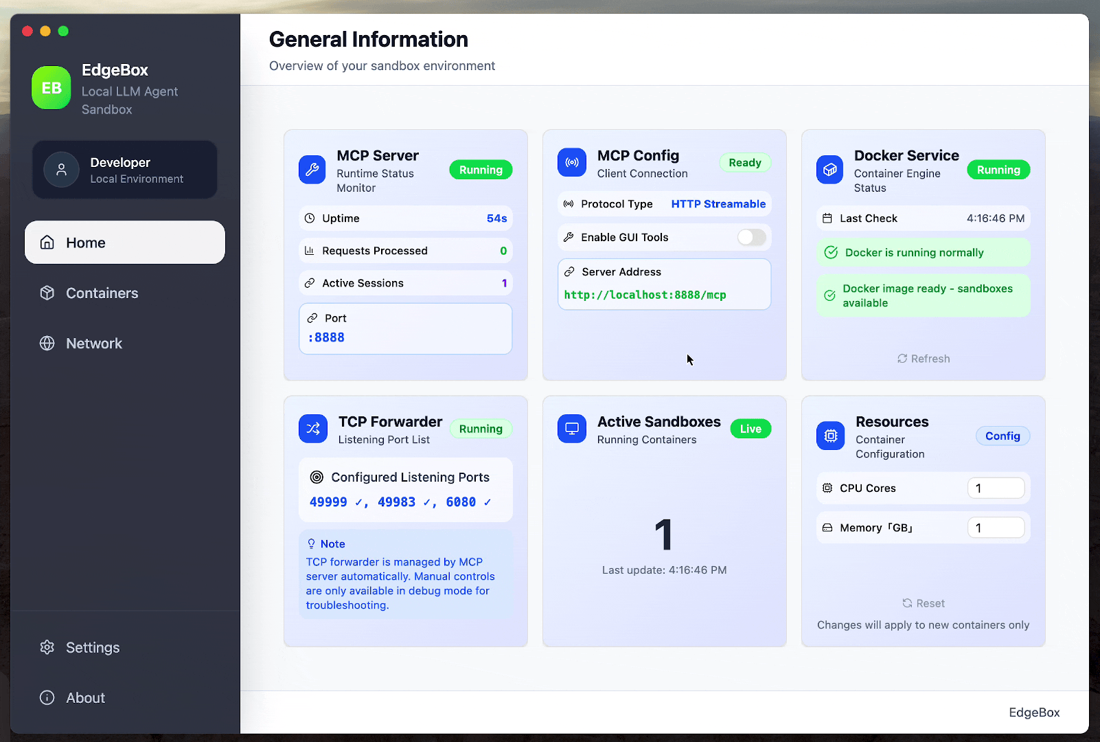 VNC Desktop Environment Demo