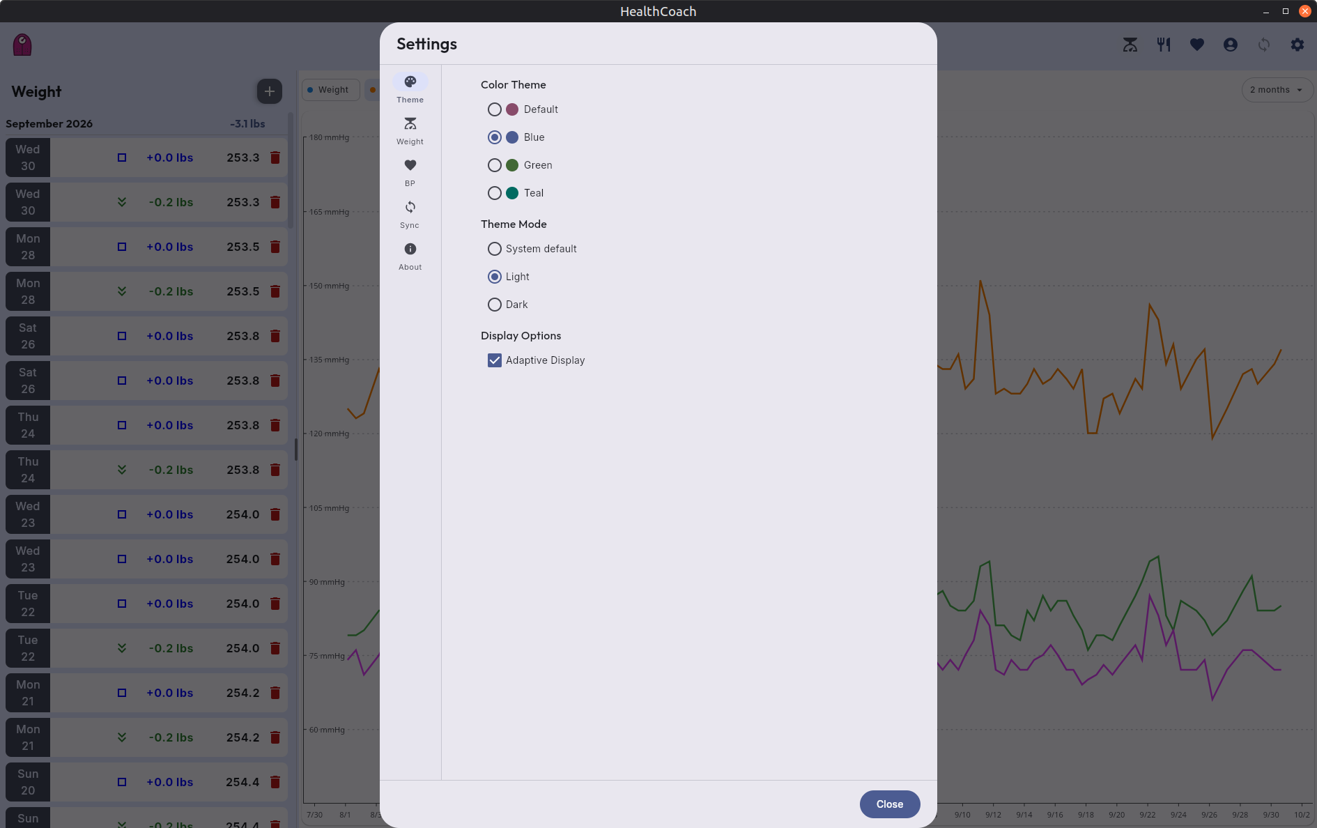 HealthCoach Desktop Showcase