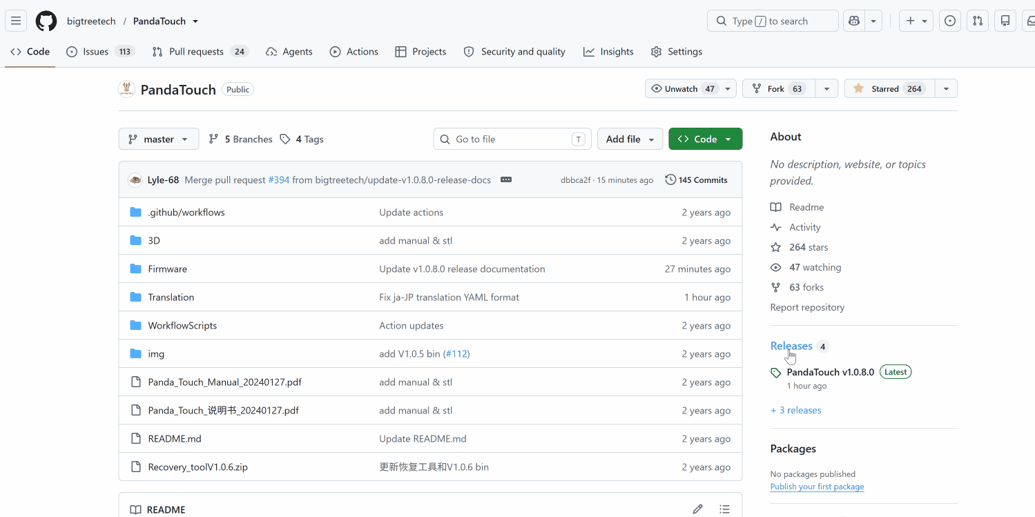 How to download release files