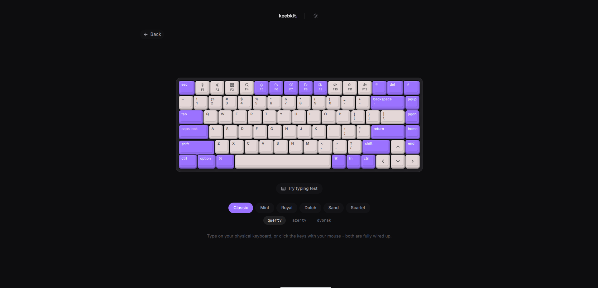 keebkit Dashboard