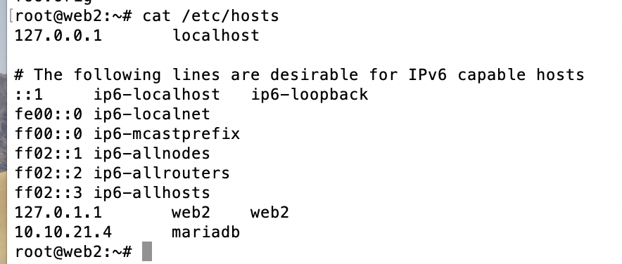 DB IP Address