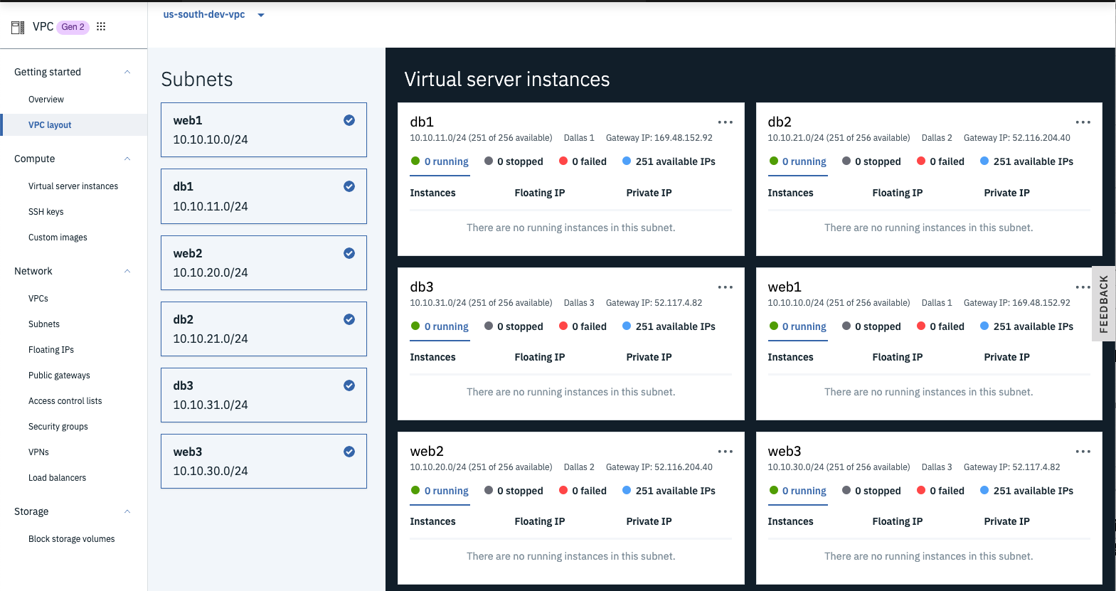 vpc layout