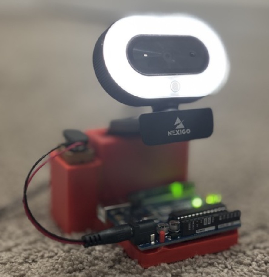 BlazeWatch camera and environmental sensor prototype