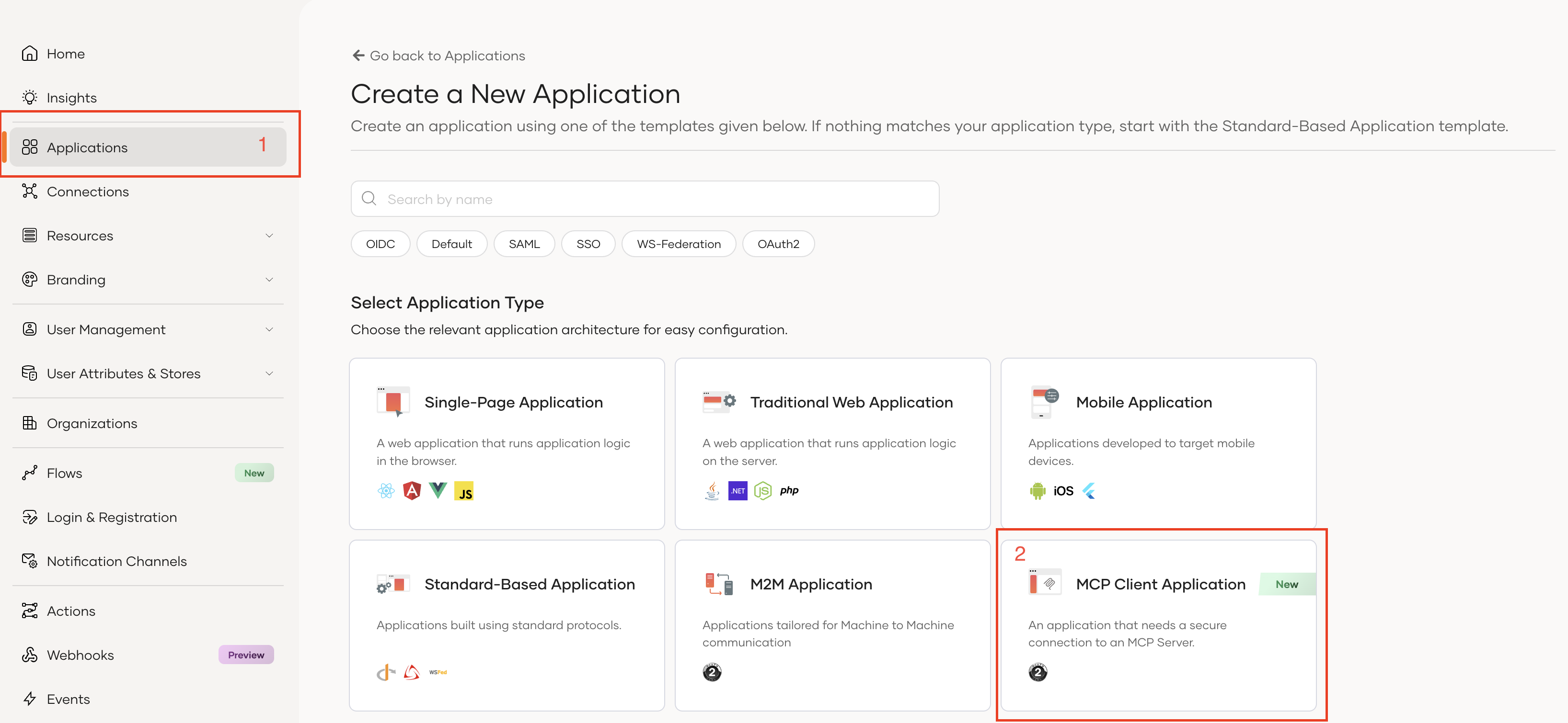 MCP Client App Selection