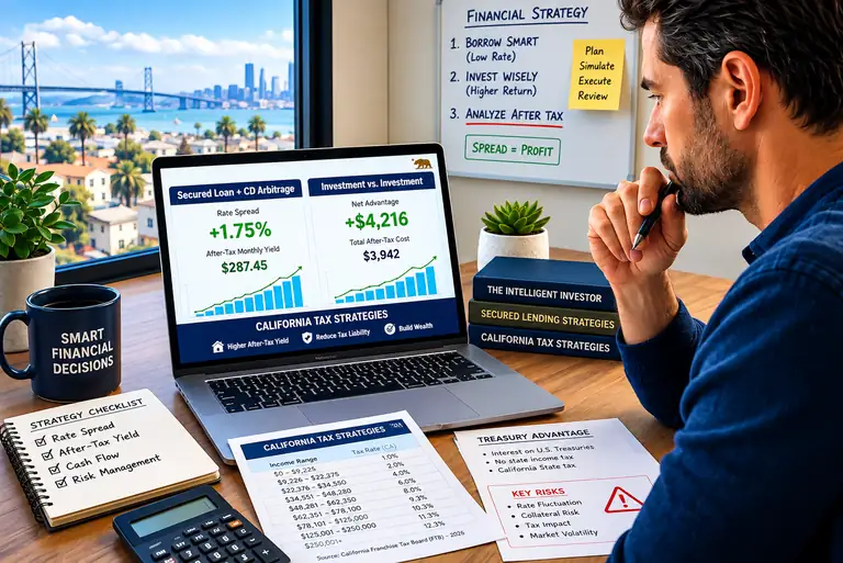 California Financial Simulator: cash vs financing and investing California Financial Simulator comparing paying cash vs financing and investing the difference
