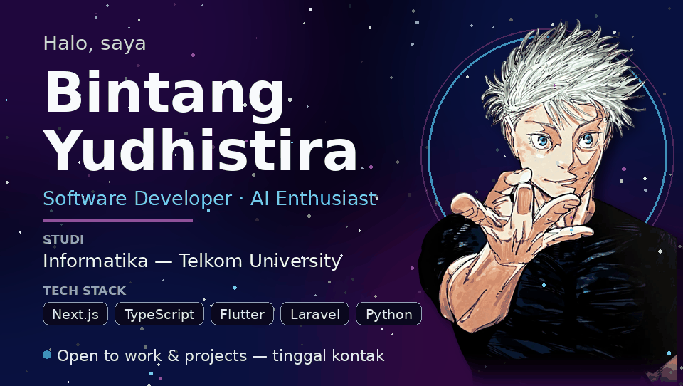 Kartu profil Bintang Yudhistira