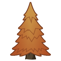 Early pine tree