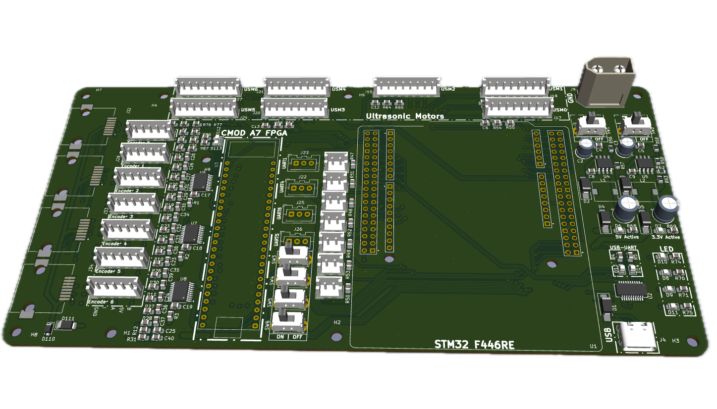 Motor quick connect, from the project README